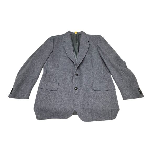 Pendleton Other - Vintage Pendleton Tweed Blazer Men's 46 Long Navy Blue Suit Jacket Classic